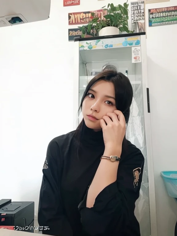 Turn this image into an anime as similar as possible 