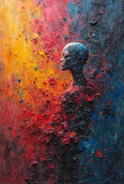 Create an image about expressionism from scratch,   Never done before  , very easy to draw with a brush, sem pessoas, bem legal,...