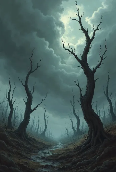 Bad Weather, Bad Climate, dead trees, 