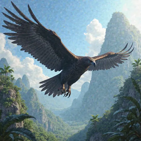 komodo eagle body image