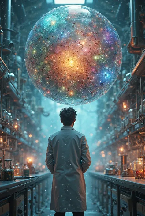 Let Oparin be in a laboratory and imagine life inside a bubble of imagination 