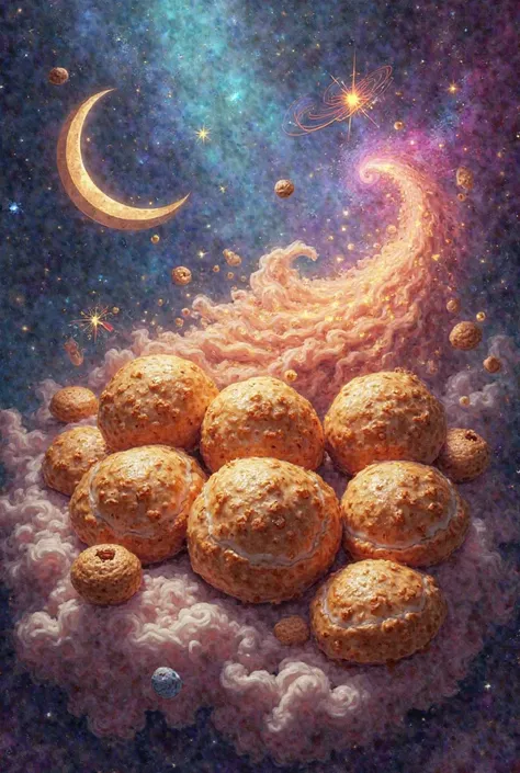 Image of Salgados with a cosmic style 