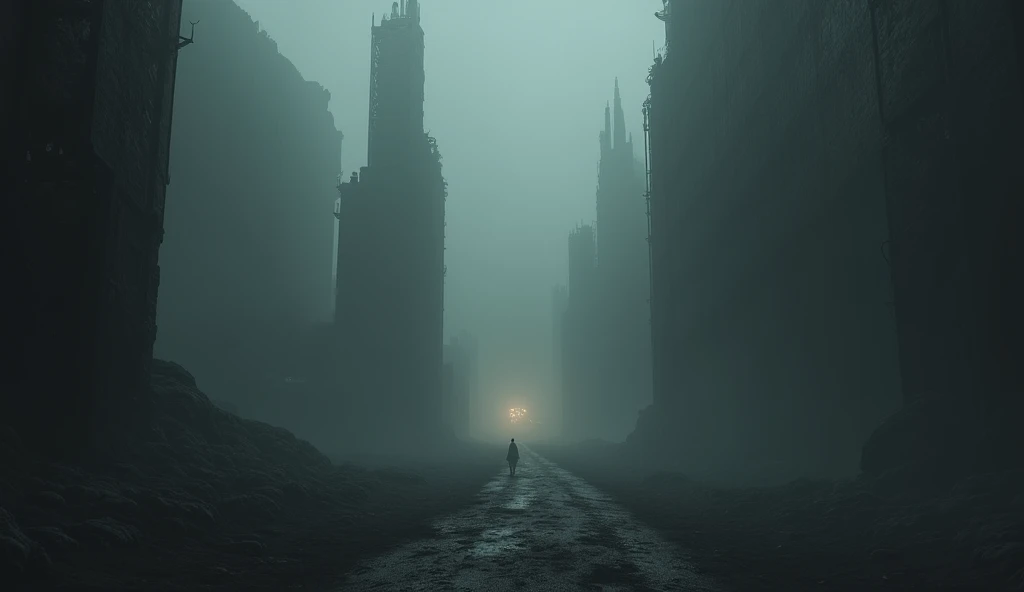 dark ambient scene