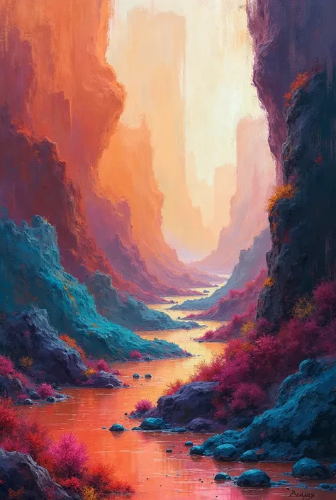 abstract painting background