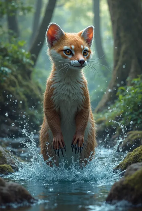 A marten that has power over water