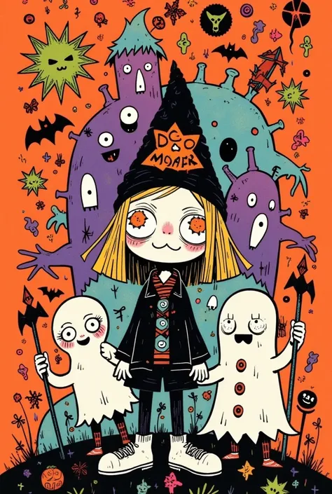 logo design， Keith Harlin ( Keith Harlin ) style: Halloween,funny illustration