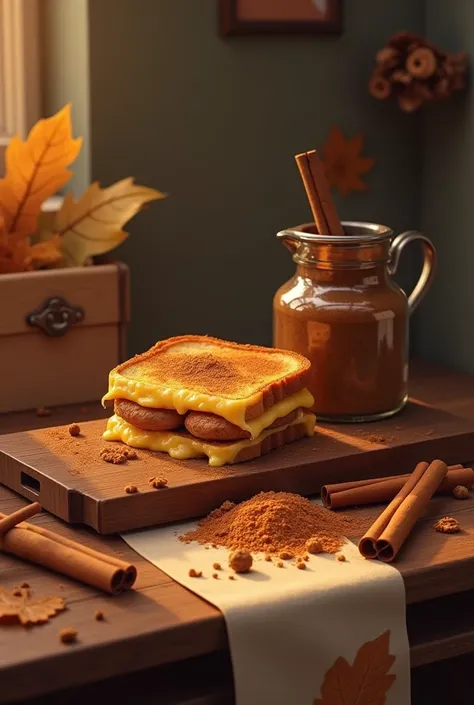 Let it be cinnamon. I offer some memories and add a box of fire cannon, a hunting rifle and a toasted cheese sandwich