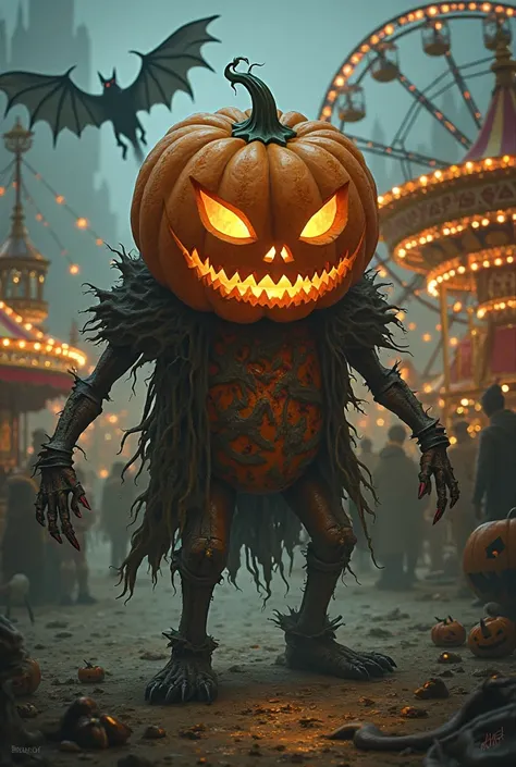 create an antro 🎃 + 🦇 + 🎠