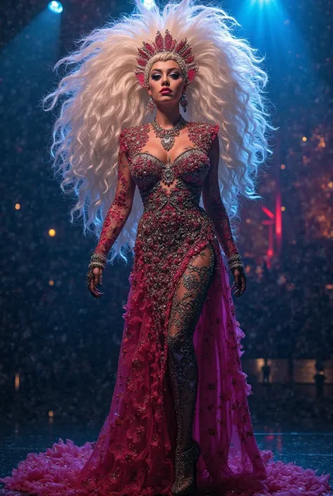 A drag queen. Category: Monopulence 