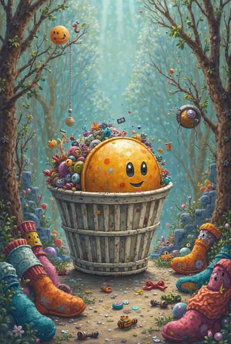 The Adventures of a Lost Button – Follow a tiny button that falls off a shirt and goes on an epic journey, meeting various items...
