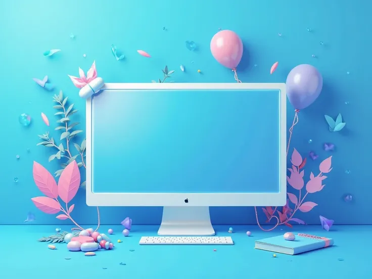 crie um banner para uma loja de dropshipping na cor azul 