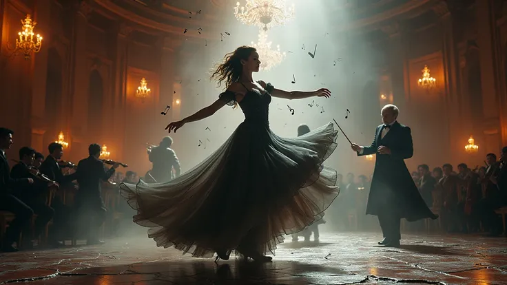 Dance scene 4: The peak of the curse
Elise dances at the climax of 「A waltz of joy」Dancing at the climax of、the scene where the ...