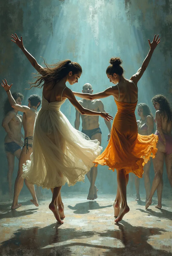 DANCING BEAUTIFUL AND UGLY