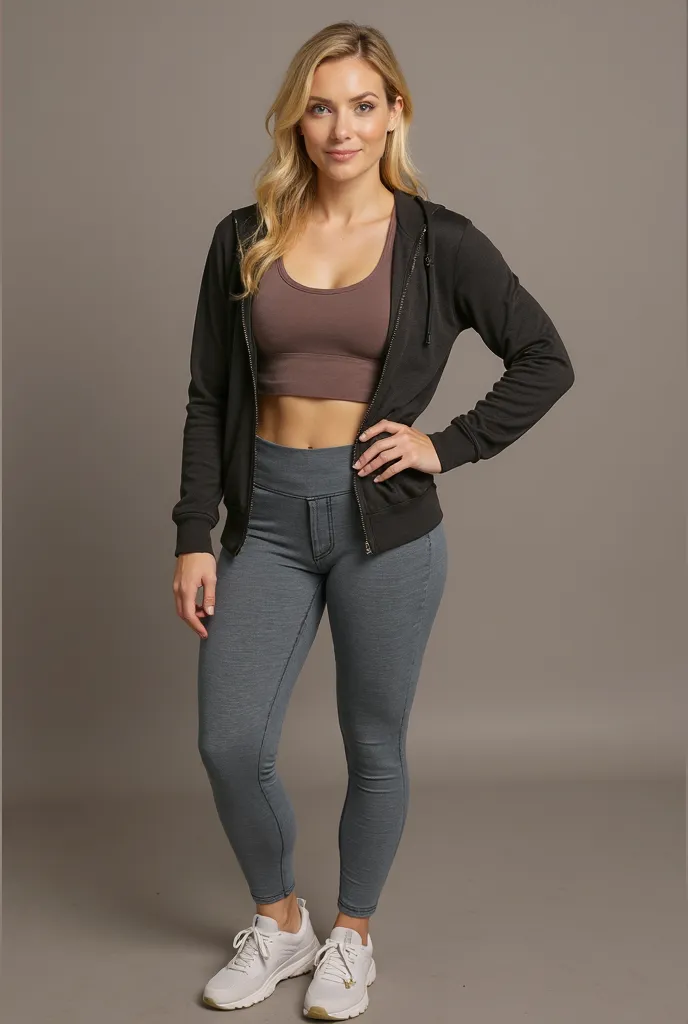 Put shorts and high heels on this same model 