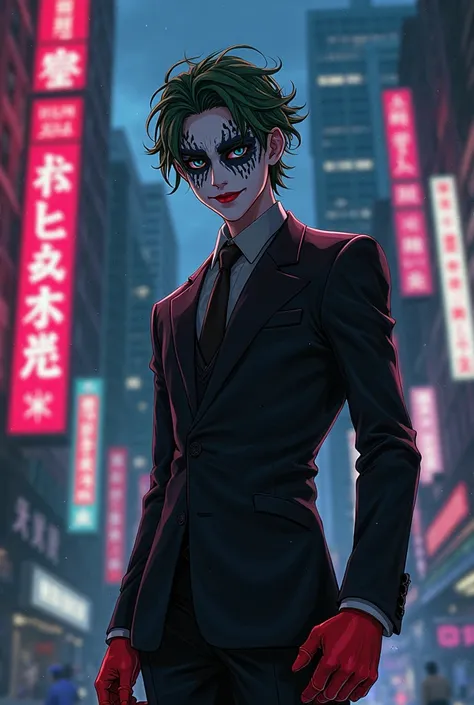 Joker from Persona 5 Anime Style