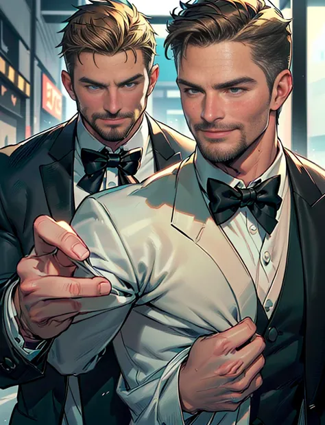 suave secret agent, muscular man, the hunk ((( Stephen AMELL over 45 yeears , mature man ))),((( perfect  anatomy))),((( charmin...