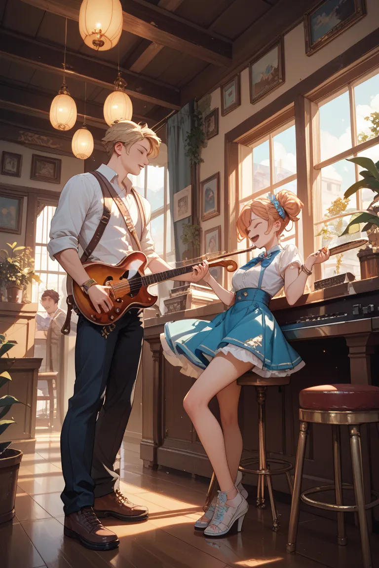  boy,girl,Brass band,Music Events,