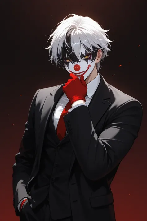 Dark Clown without background