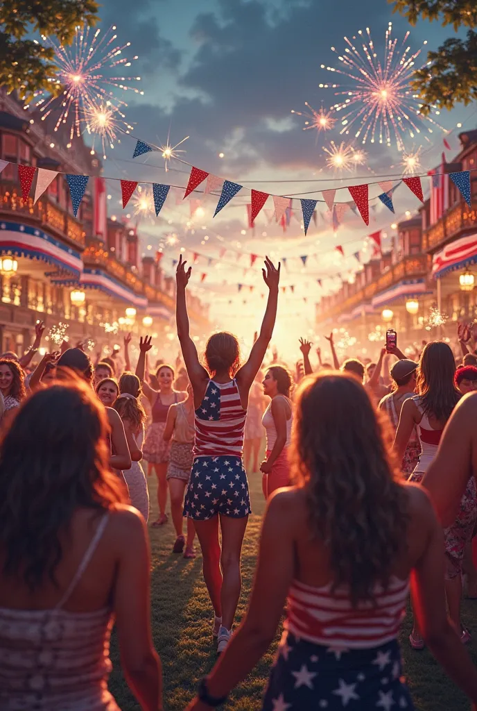 An American party 