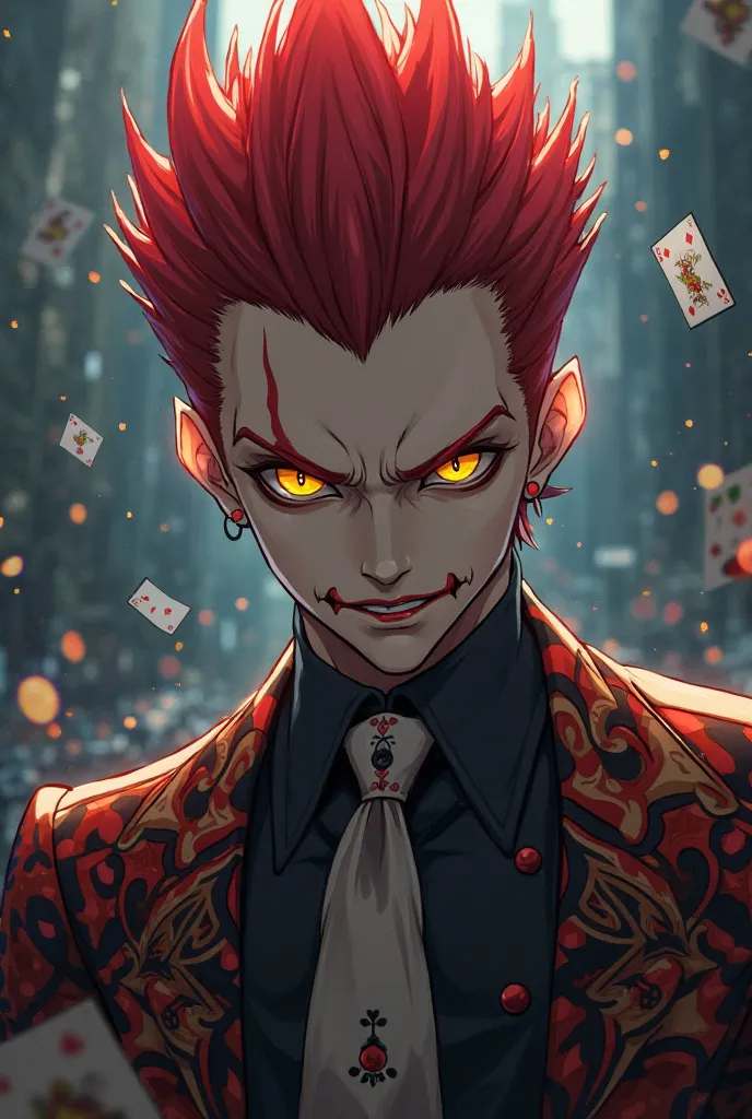 Hisoka of hunter x hunter