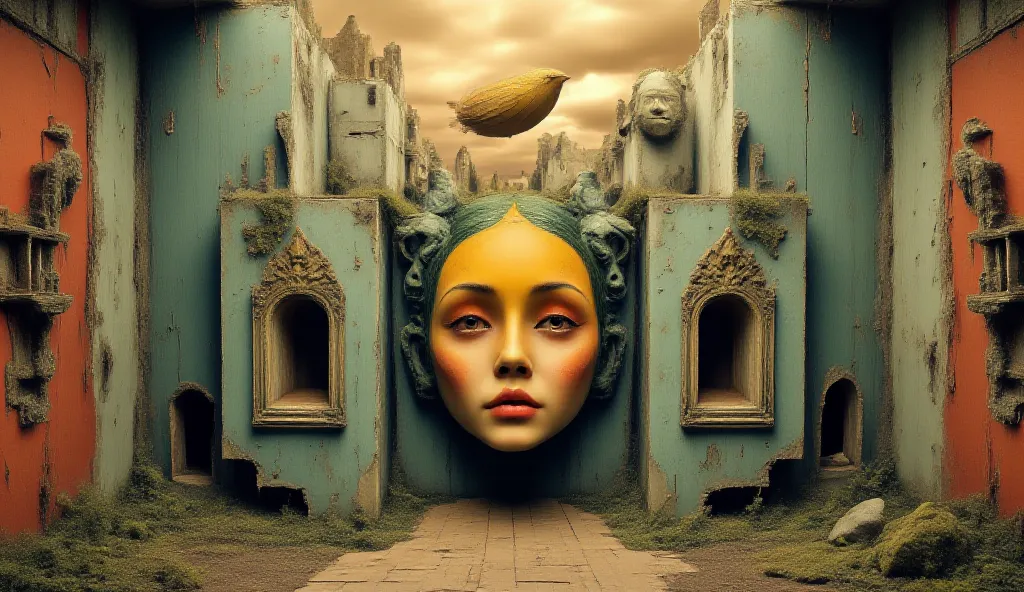 to create scenes that look beyond the scope of the canvas，depth of field measured with millimeter precision，in which reflections...