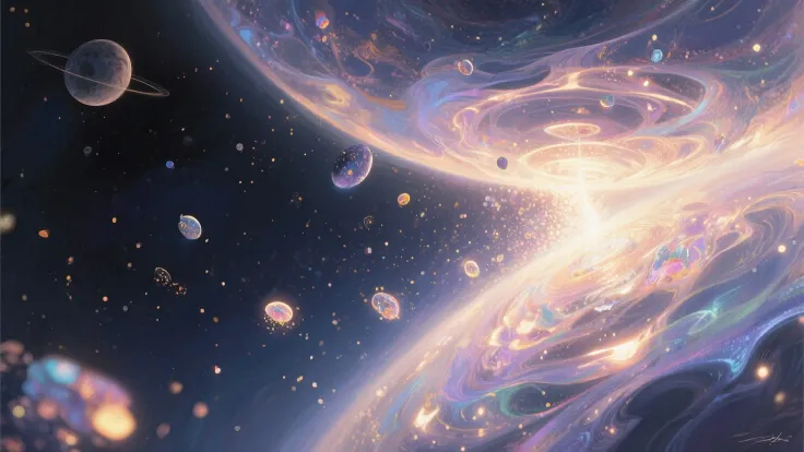 luminous luminous gravity painting