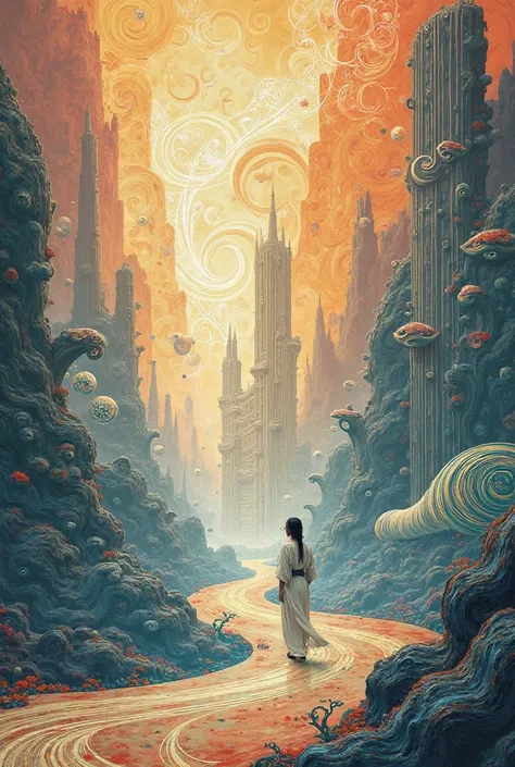 A world designed by a hand that writes