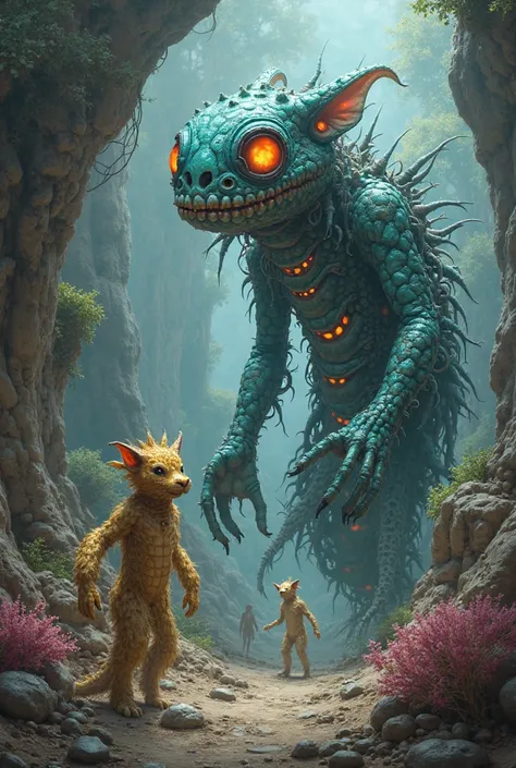 Imagine a world with strange and fictional creatures