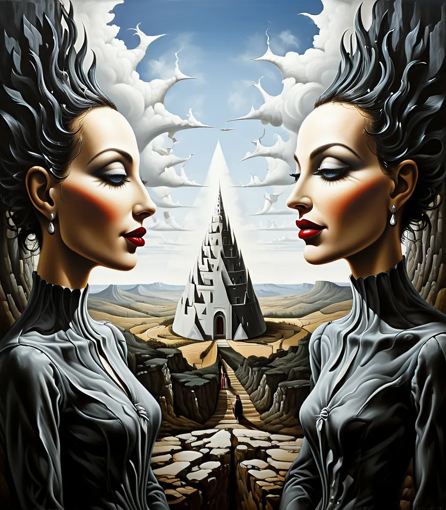 Cubist artwork in the style of Rafal Olbinski,Rafal Olbinski style, (Arte de Josef Capek:0. (Alan Kenny:1.0) , pintura, fascinat...
