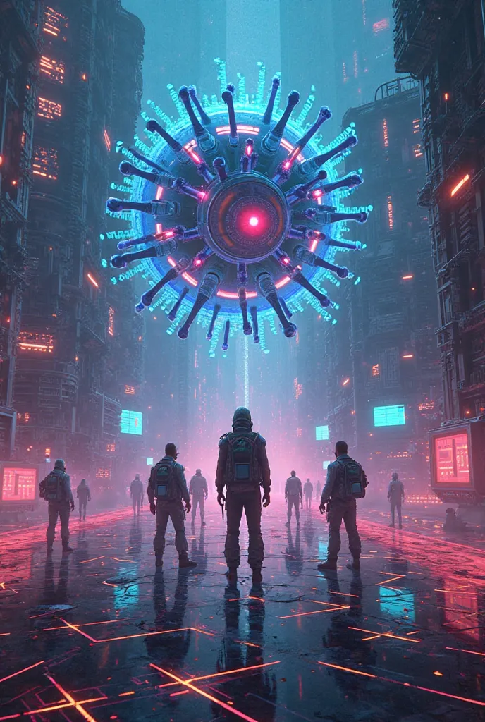 image en png de fond d'ecran de Game de virus