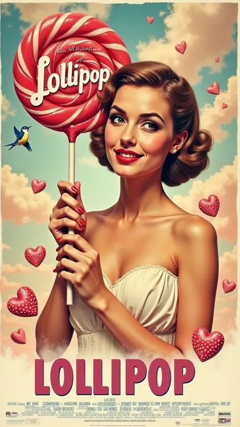 **Vintage 1950s "Lollipop" Movie Poster - "Mustafa Classic" Collection**  
*(Ultra High-Resolution Photorealistic Dreamy Style)*...