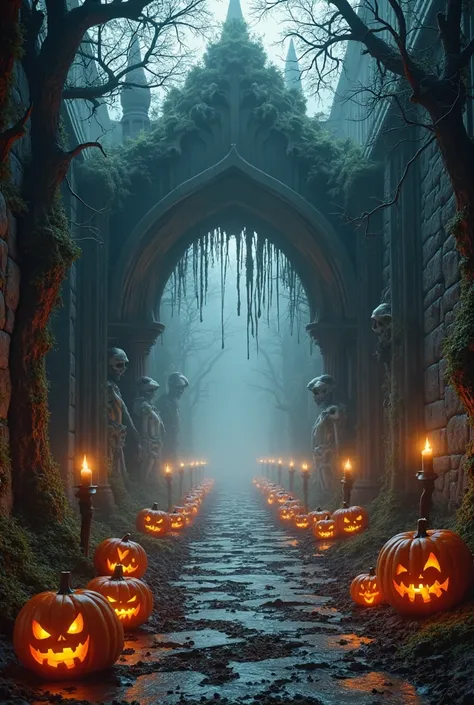 Create a tunnel for the entrance to my Halloween party 