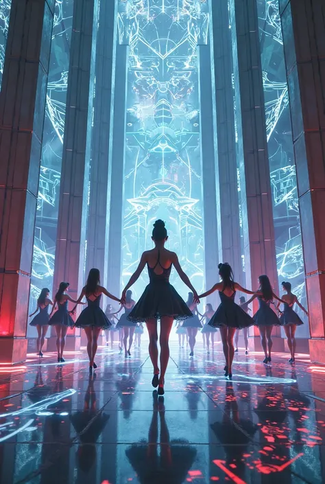 Hello musk em um show de dansa