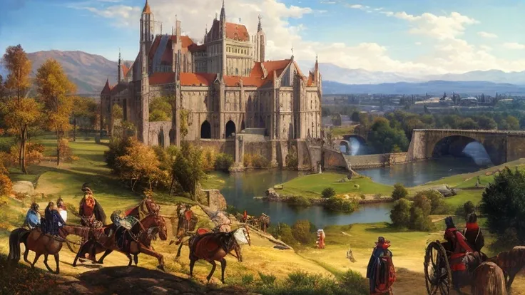 Scenario of the medieval era