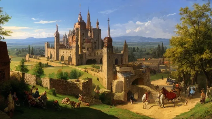 Scenario of the medieval era