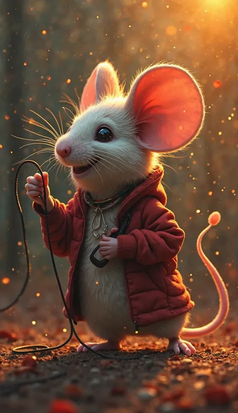 for hindi song music make a wonderful rapper with mice and singing, image with Designed Text  "EMI Ka Bawal"