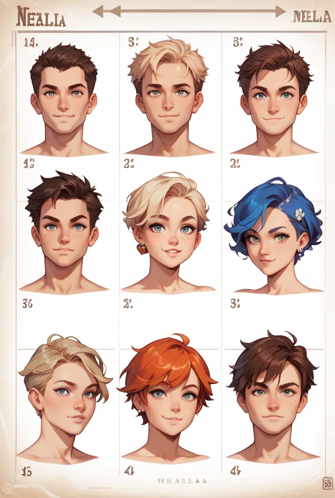 Neal chart in yd style