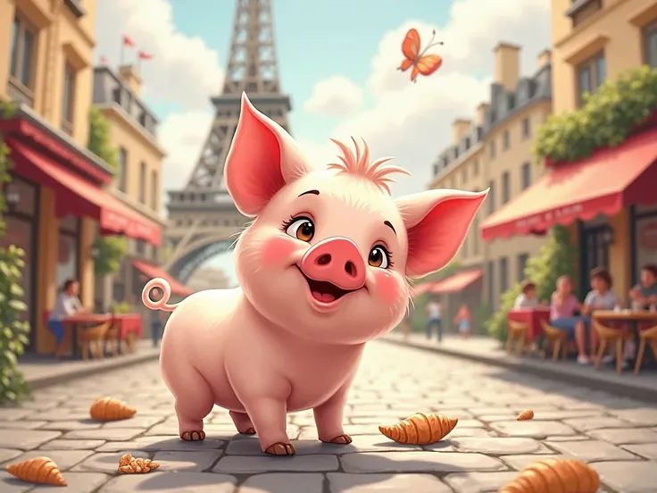 A fun little piggy in Paris