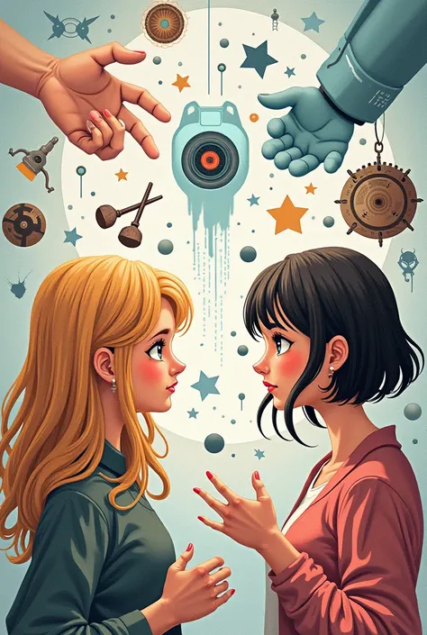 1/8 Illustration board, communication of your 
piers and apply the 9 Elements of
Communication. (Drawing) (be creative)
Samantha...