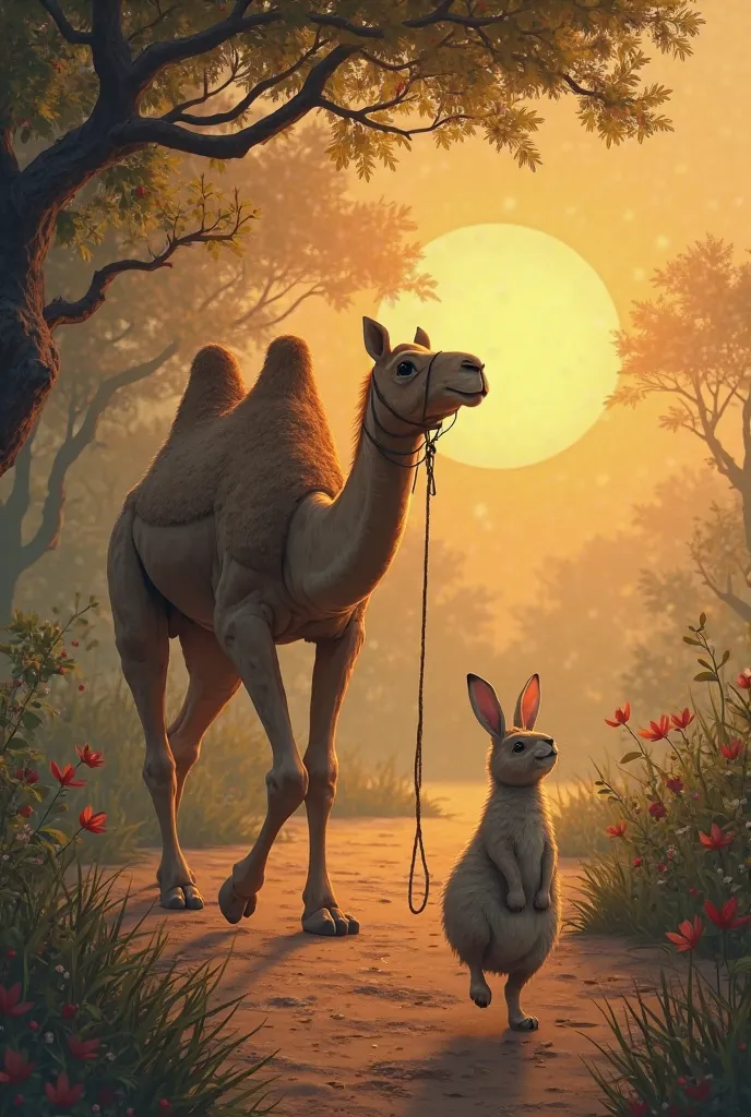 The story goes that there lived a small rabbit on the edge of a dense forest. He was very clever and smart, but he had one weakn...