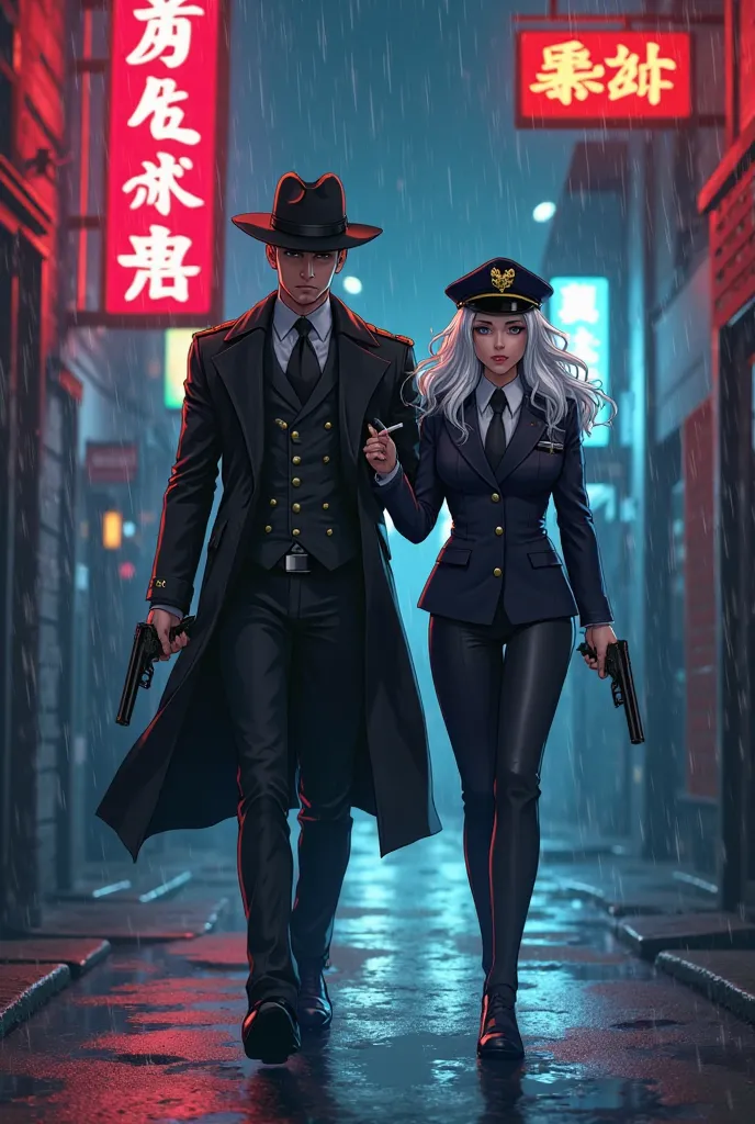 


---

🎯 Prompt para imagem versão anime: Hayazo e  (Shayon Cham) em combate

> A narrow, rainy street at night, surrounded by ...