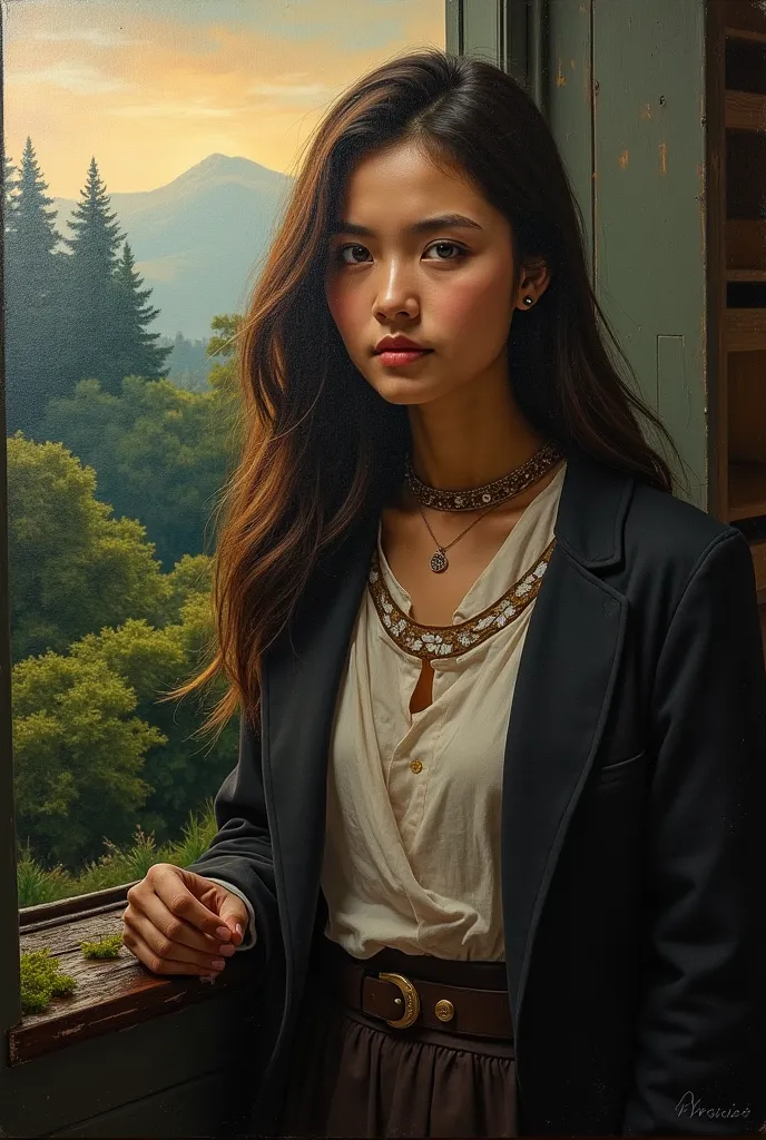 turn it to oil painting