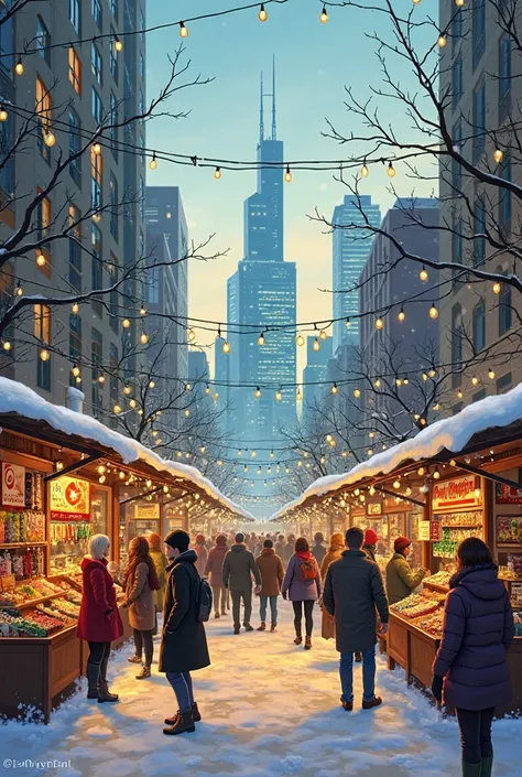 Winter market for Brazilian products in Chicago 