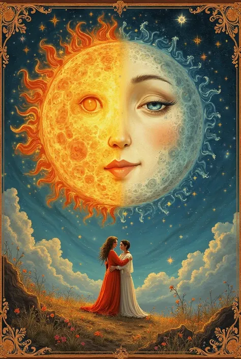 Create a six-frame visual story in a traditional folktale illustration style, with warm, painterly textures and no text. The cha...
