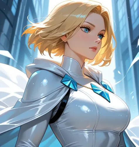 Fanart de "Emma Frost" Short haired blonde Marvel Rivals, 