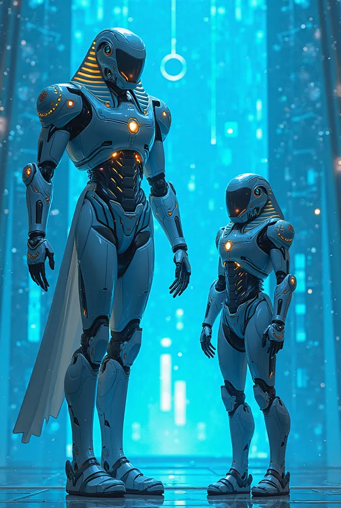 pharahous and mehanic with blue color (181660 degree)