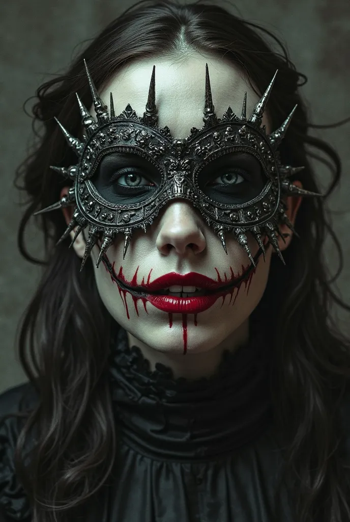 I want the nails in all the mask and the rouge a little longer with a bad laugh and I want his hair soft 