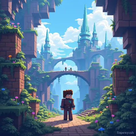 pixel art,fantasy,minecraft,class