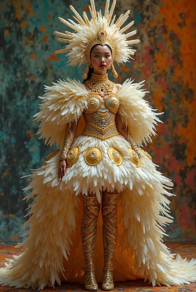balut inspired national Costume, creative