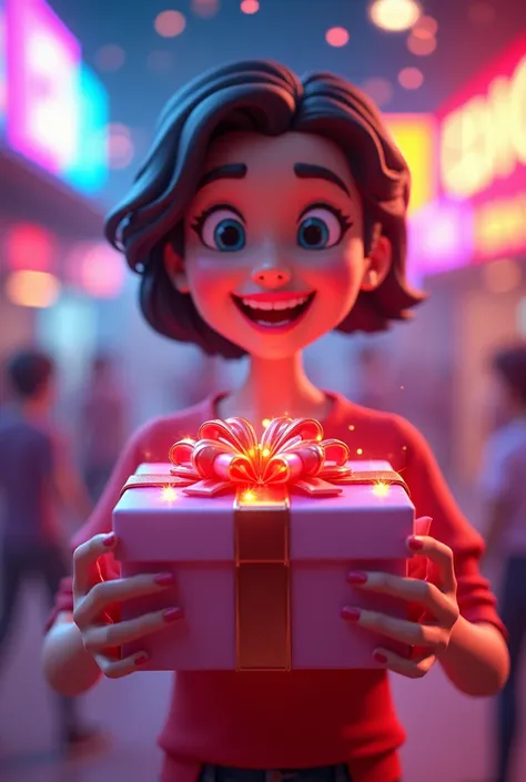 I want a flashy post to invite customers to buy and guarantee their surprise gift 